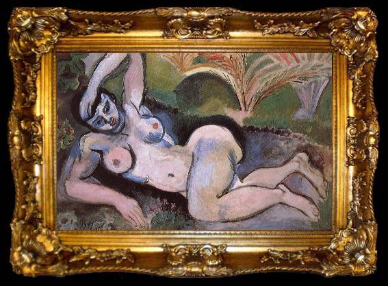 framed  Henri Matisse blue nude, ta009-2